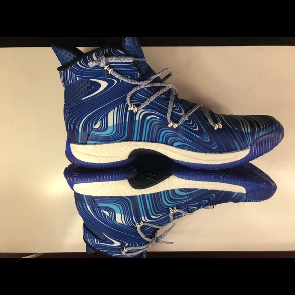 Adidas Crazy Explosive 2016 Boost Blue/White Sz 15